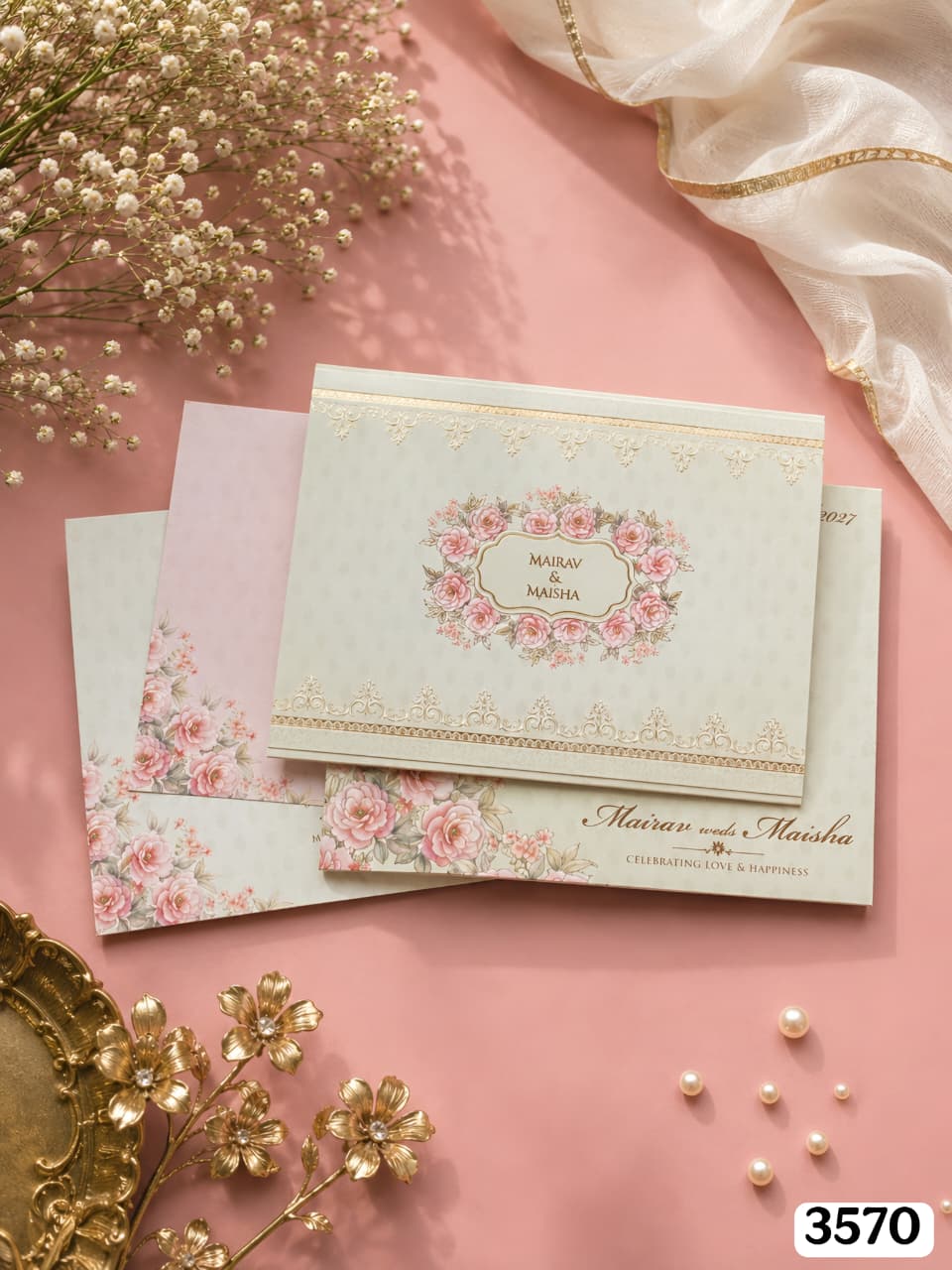 Mint & Rose Wreath Suite