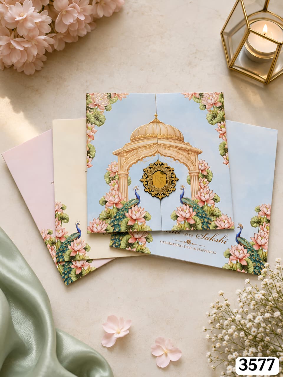Lotus & Peacock Palace Gatefold Suite