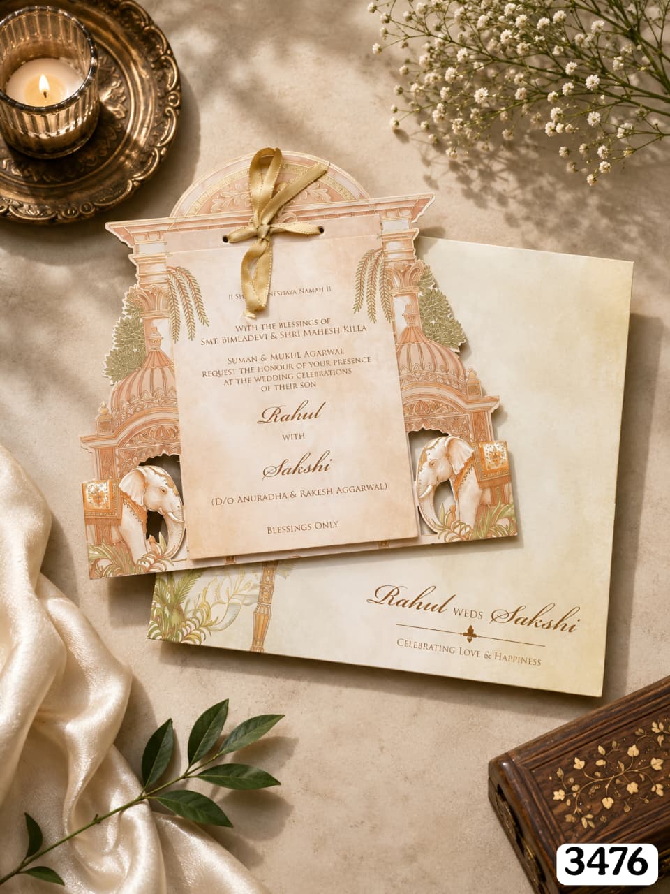 Royal Arch & Elephant Laser-Cut Suite