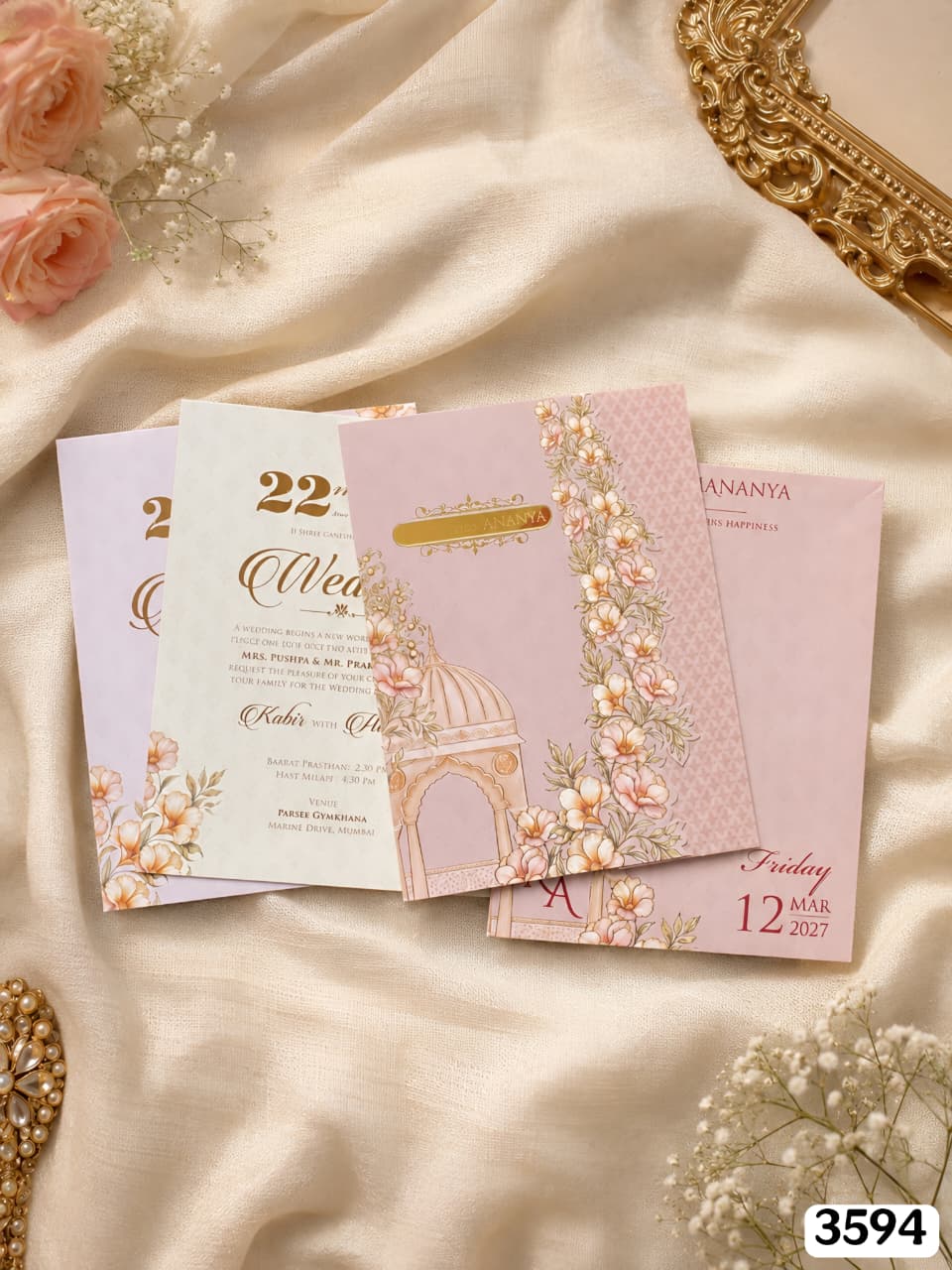 Blush Pink Jharokha Pavilion Suite