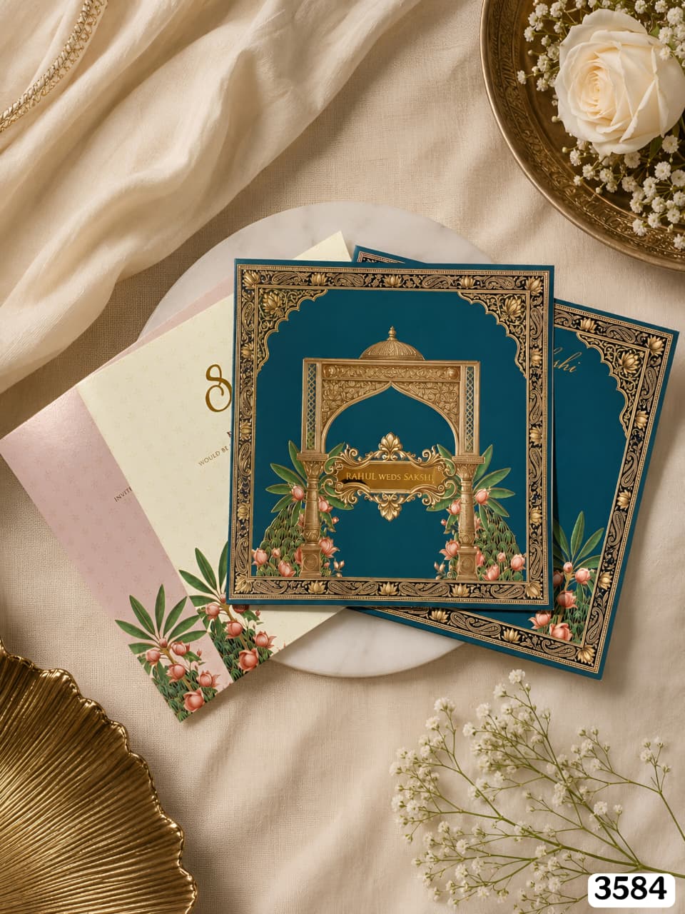 Royal Teal Pavilion Arch Suite