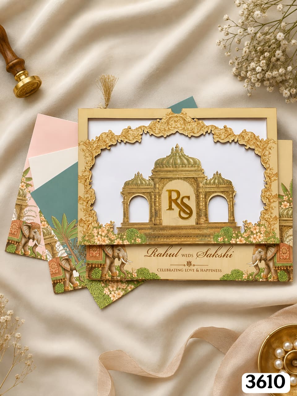 Mughal Pavilion Laser-Cut Arch Suite