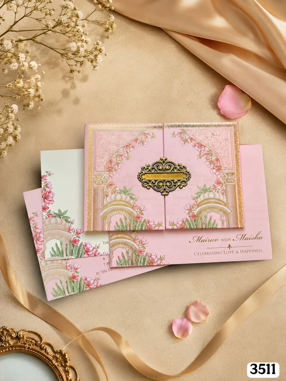 Blush Pink Pavilion Gatefold Suite