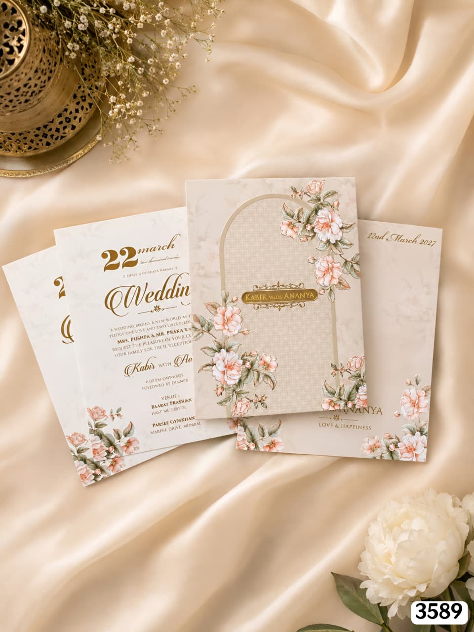Cream Floral Archway Suite